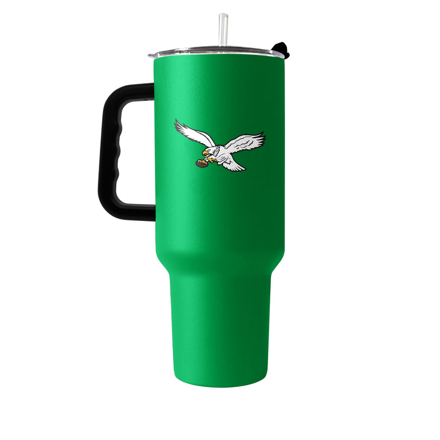 Philadelphia Eagles Retro 40oz Flipside Powder Coat Tumbler - Sports Collectibles, Sports Memorabilia, Sports Fan Shop, Sports Gifts