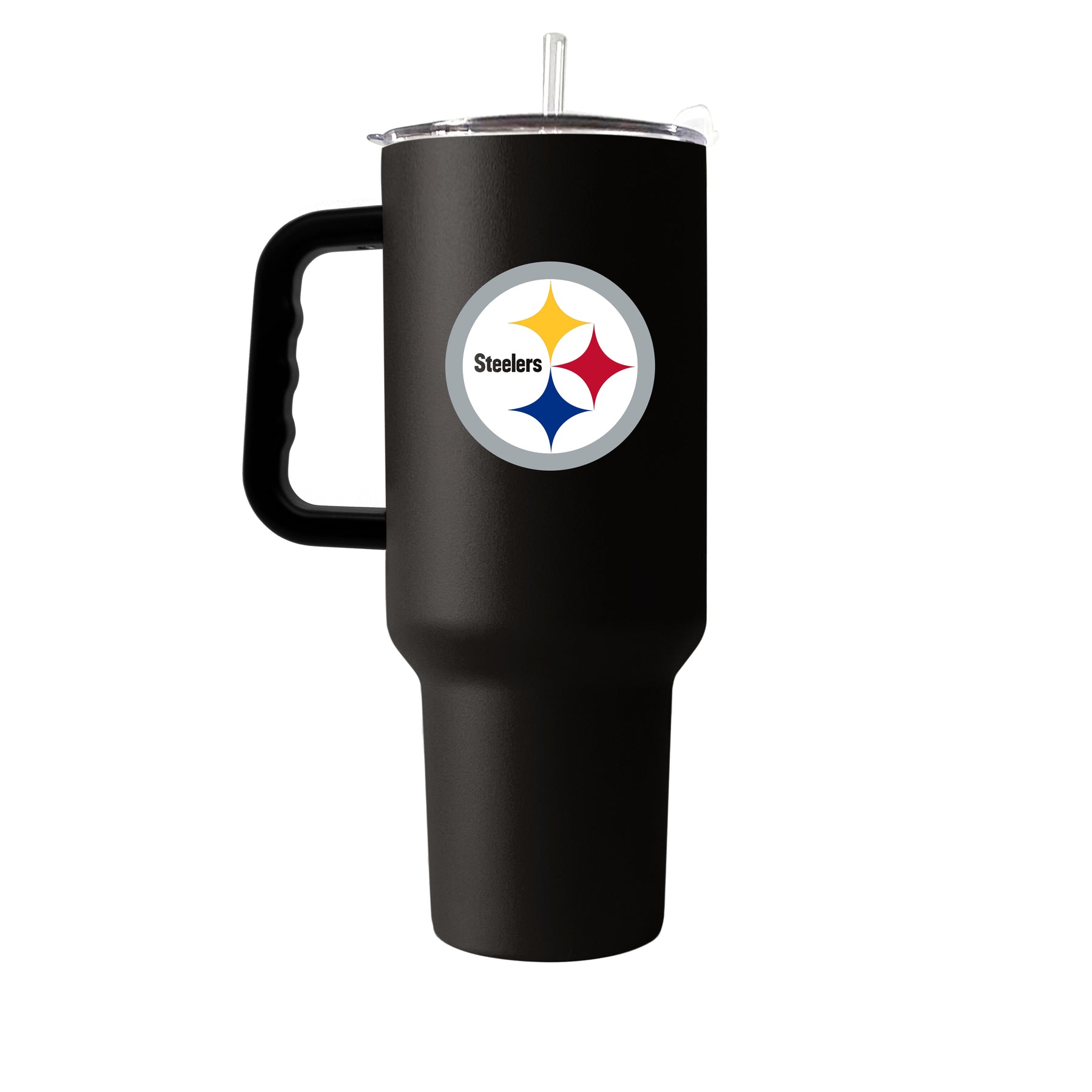 Pittsburgh Steelers 40oz Flipside Powder Coat Tumbler - Sports Gifts, Sports Memorabilia, Sports Collectibles, Fan Shop
