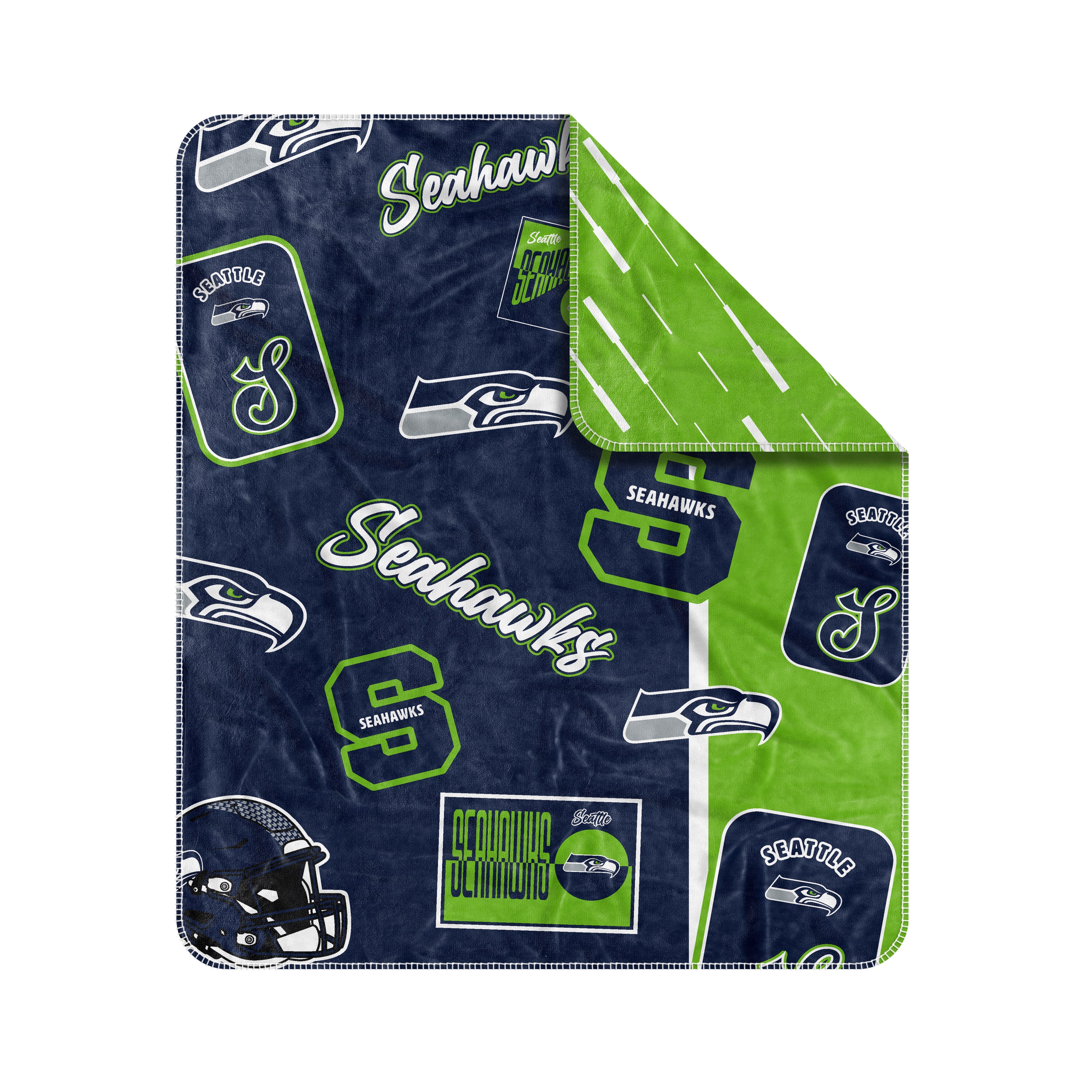 Seattle Seahawks Dream Weave Throw 50x60
