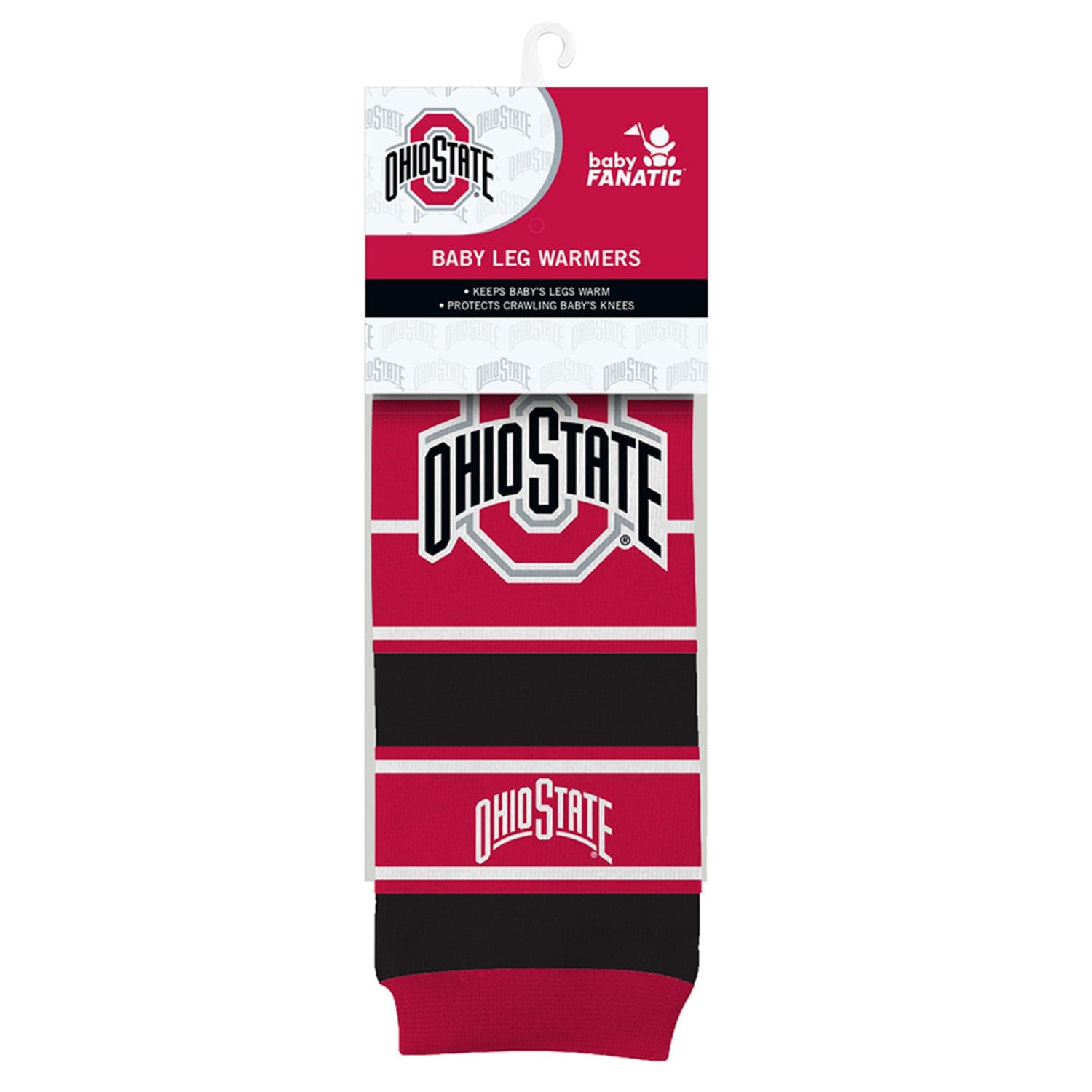 Ohio State Buckeyes Baby Leg Warmers - Adorable Team Spirit for Little Fans - Sports Gifts, Sports Memorabilia, Sports Collectibles, Fan Shop
