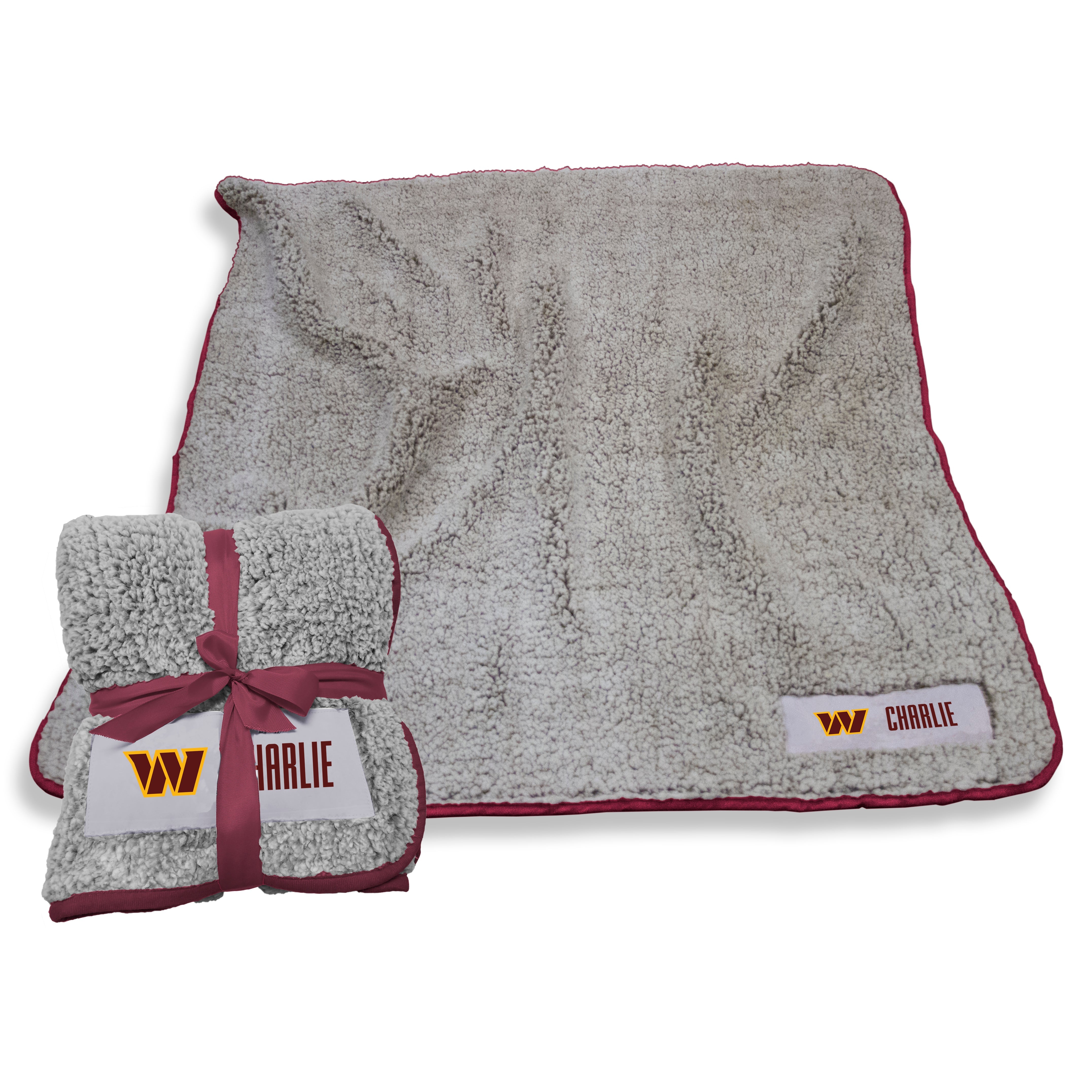 Washington Commanders Personalized Frosty Fleece