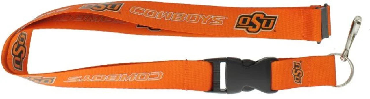 Oklahoma State Cowboys Lanyard Orange Alternate - 757 Sports Collectibles