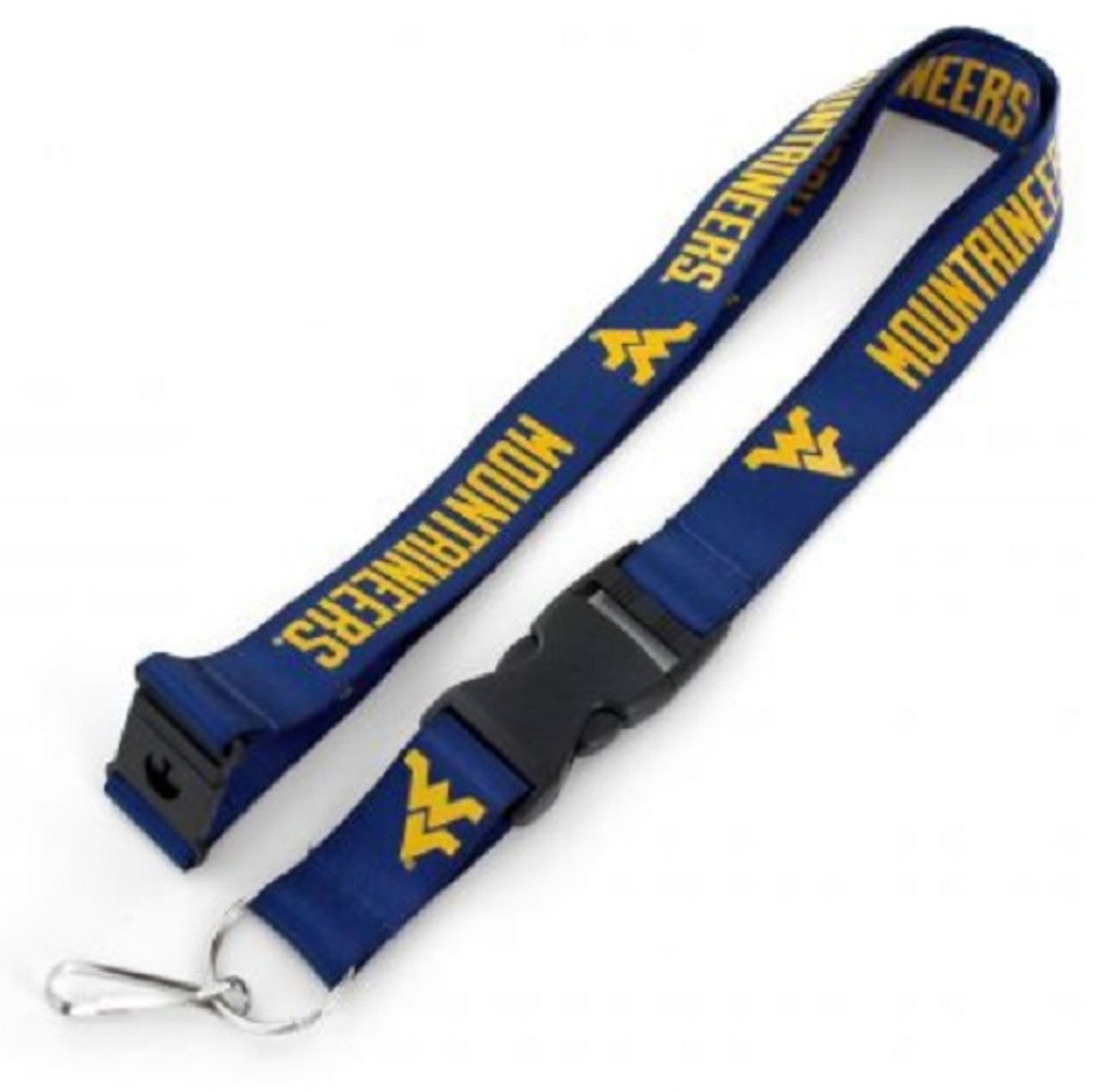 West Virginia Mountaineers Lanyard Blue - Sports Collectibles, Sports Memorabilia, Sports Fan Shop, Sports Gifts