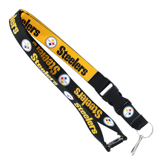 Pittsburgh Steelers Lanyard Reversible - 757 Sports Collectibles