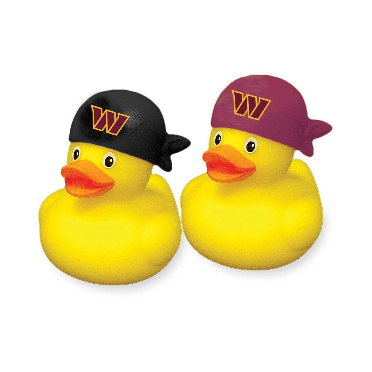 Washington Commanders Rubber Duck 2 Pack Set