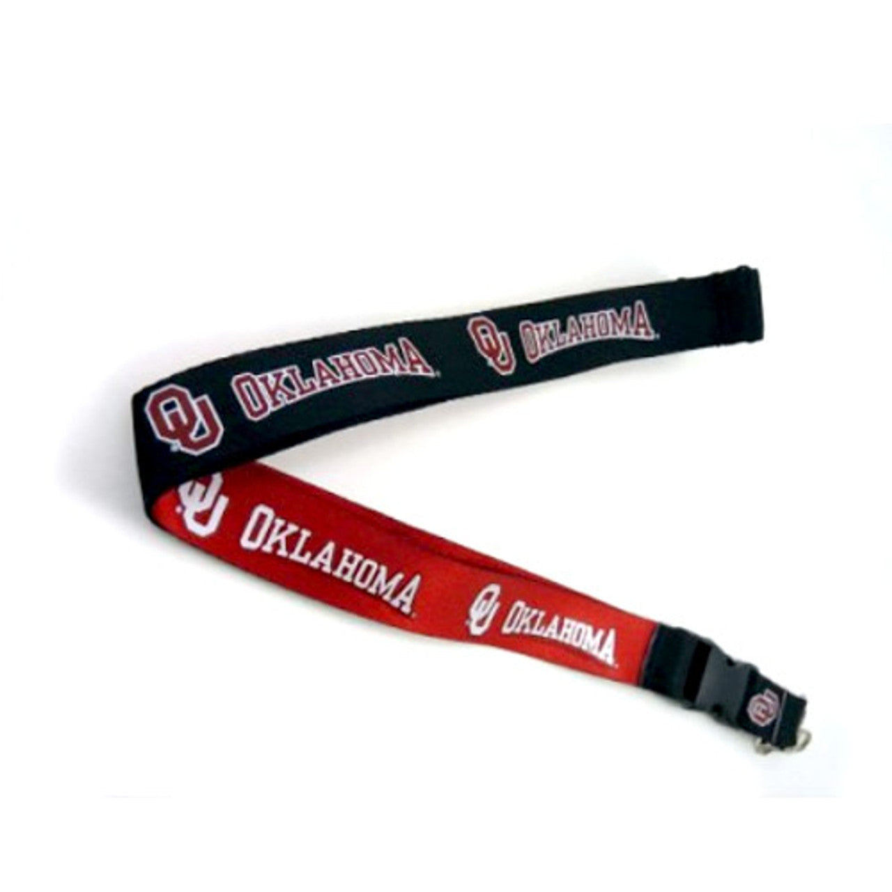 Oklahoma Sooners Lanyard Reversible - Sports Collectibles, Sports Memorabilia, Sports Fan Shop, Sports Gifts