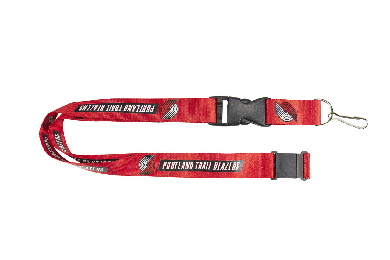 Portland Trail Blazers Lanyard - Red - Special Order - Sports Collectibles, Sports Memorabilia, Sports Fan Shop, Sports Gifts