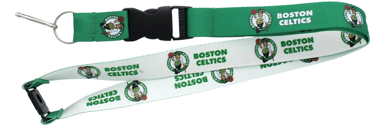 Boston Celtics Lanyard Reversible - Sports Collectibles, Sports Memorabilia, Sports Fan Shop, Sports Gifts