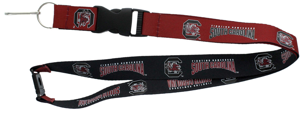 South Carolina Gamecocks Lanyard - Reversible - Special Order - Sports Collectibles, Sports Memorabilia, Sports Fan Shop, Sports Gifts