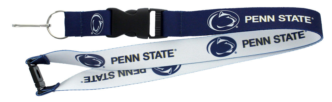 Penn State Nittany Lions Lanyard Reversible - Sports Collectibles, Sports Memorabilia, Sports Fan Shop, Sports Gifts