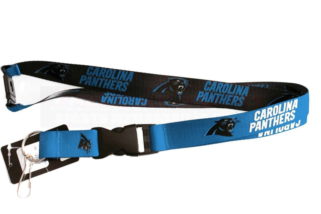Carolina Panthers Lanyard Reversible - Sports Collectibles, Sports Memorabilia, Sports Fan Shop, Sports Gifts
