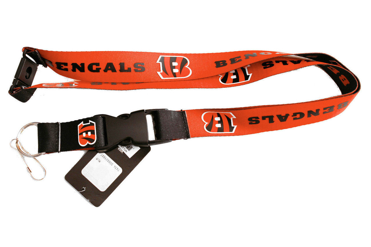 Cincinnati Bengals Lanyard Reversible - 757 Sports Collectibles