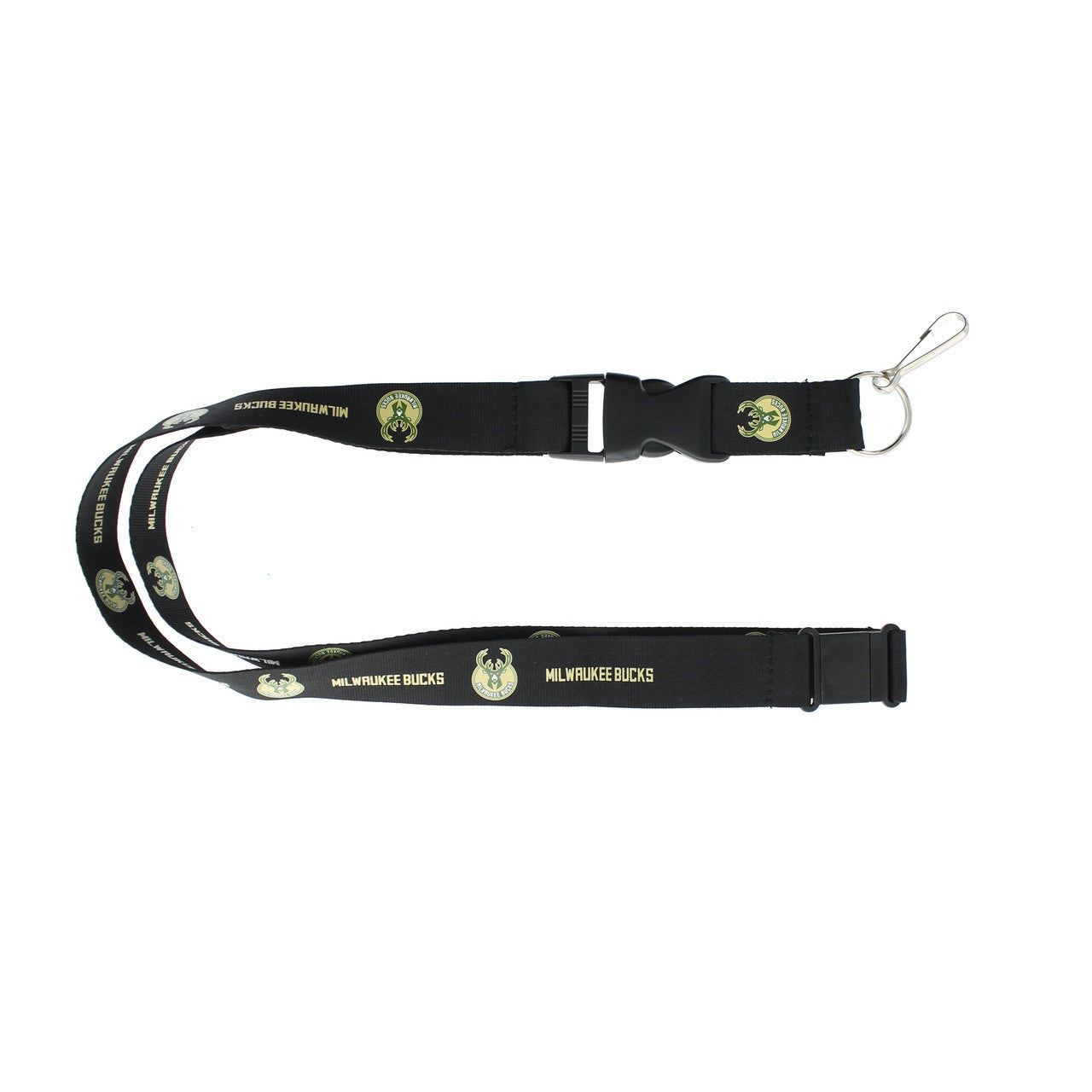 Milwaukee Bucks Lanyard Black - Sports Collectibles, Sports Memorabilia, Sports Fan Shop, Sports Gifts