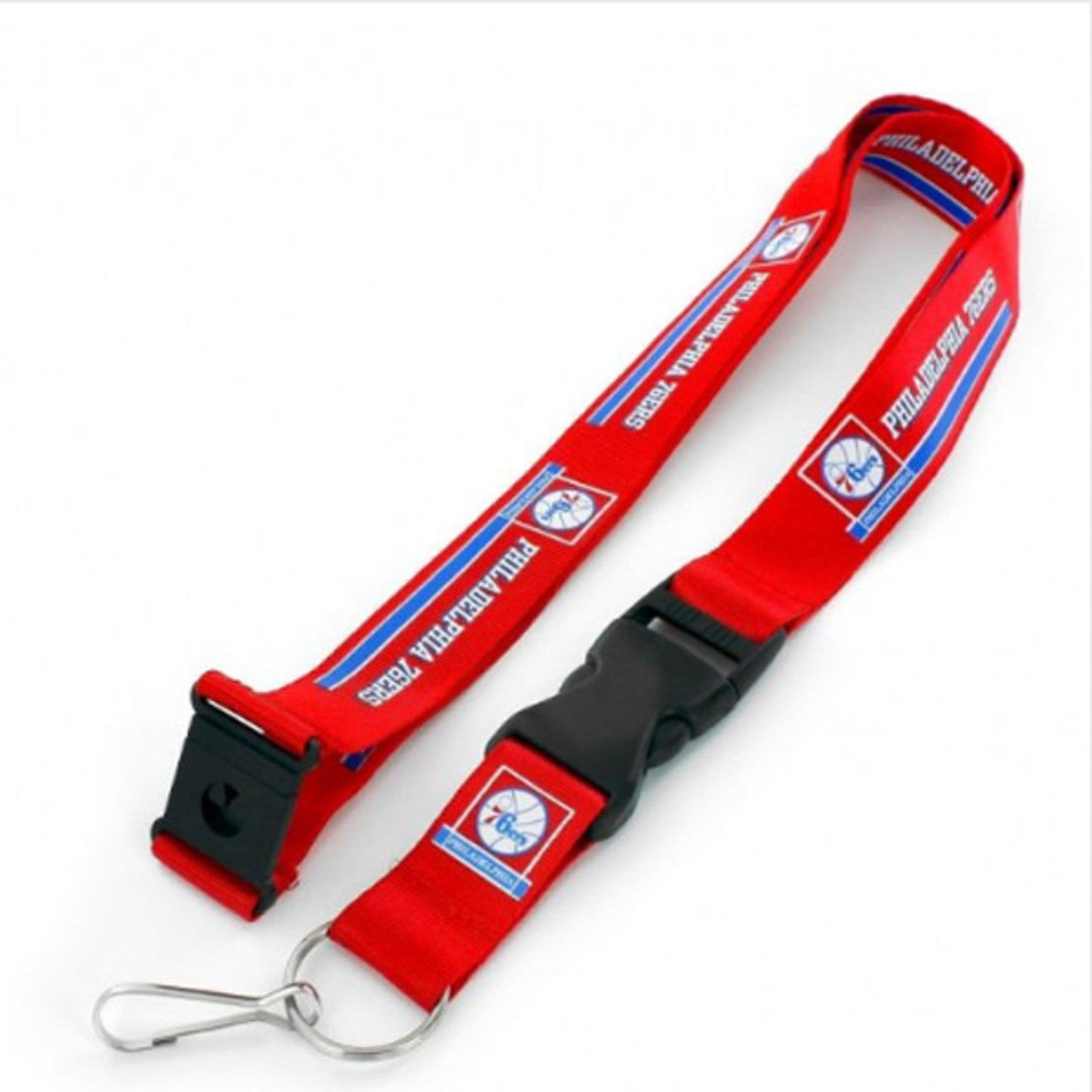 Philadelphia 76ers Lanyard Red - Sports Collectibles, Sports Memorabilia, Sports Fan Shop, Sports Gifts