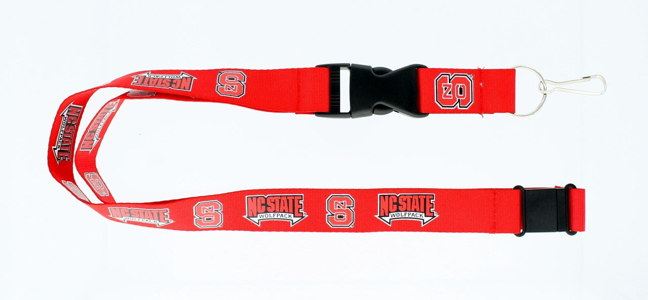 North Carolina State Wolfpack Lanyard - Red - Special Order - Sports Collectibles, Sports Memorabilia, Sports Fan Shop, Sports Gifts