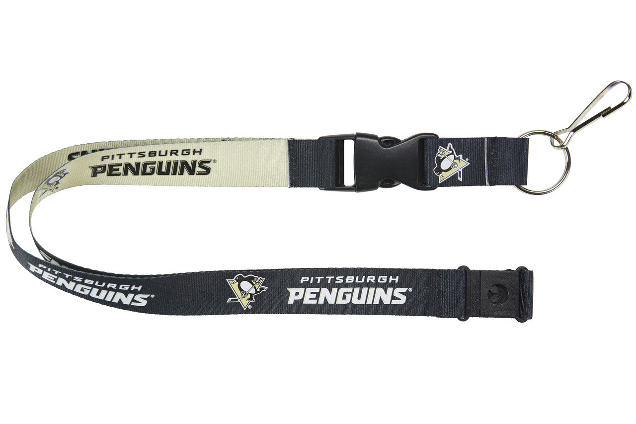 Pittsburgh Penguins Lanyard Reversible - Sports Collectibles, Sports Memorabilia, Sports Fan Shop, Sports Gifts