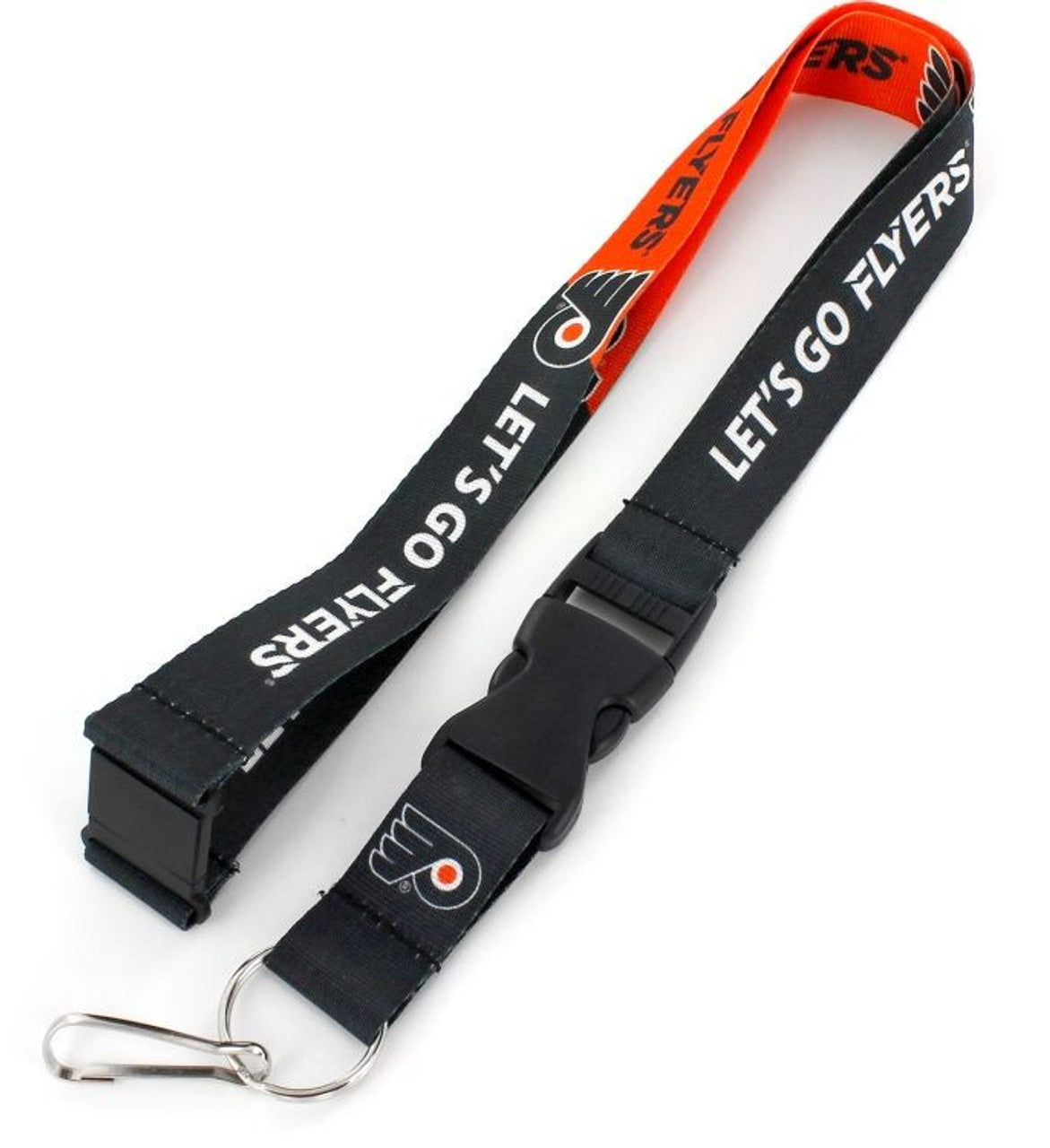 Philadelphia Flyers Lanyard Breakaway Style Slogan Design - Special Order - Sports Collectibles, Sports Memorabilia, Sports Fan Shop, Sports Gifts