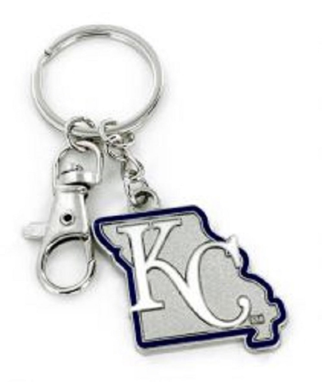 Kansas City Royals Keychain State Design - Special Order - Sports Collectibles, Sports Memorabilia, Sports Fan Shop, Sports Gifts