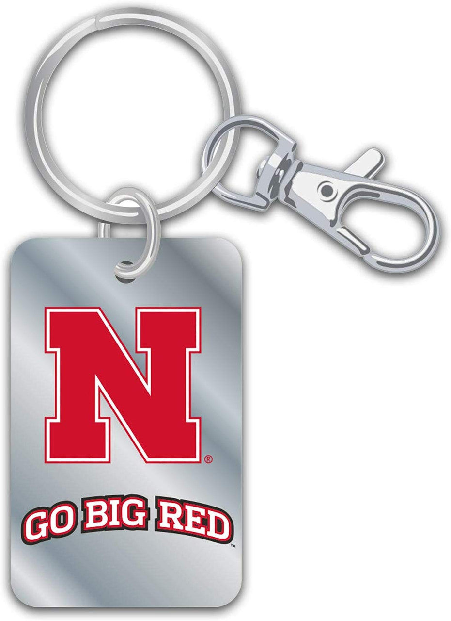 Nebraska Cornhuskers Keychain Slogan - Sports Collectibles, Sports Memorabilia, Sports Fan Shop, Sports Gifts