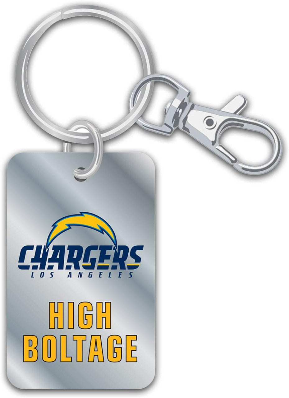 Los Angeles Chargers Keychain Slogan - Sports Collectibles, Sports Memorabilia, Sports Fan Shop, Sports Gifts