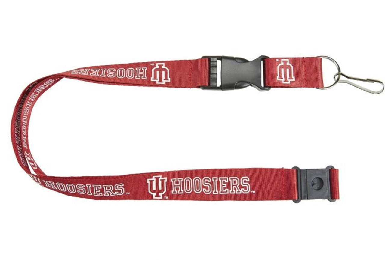 Indiana Hoosiers Lanyard Red - Sports Collectibles, Sports Memorabilia, Sports Fan Shop, Sports Gifts