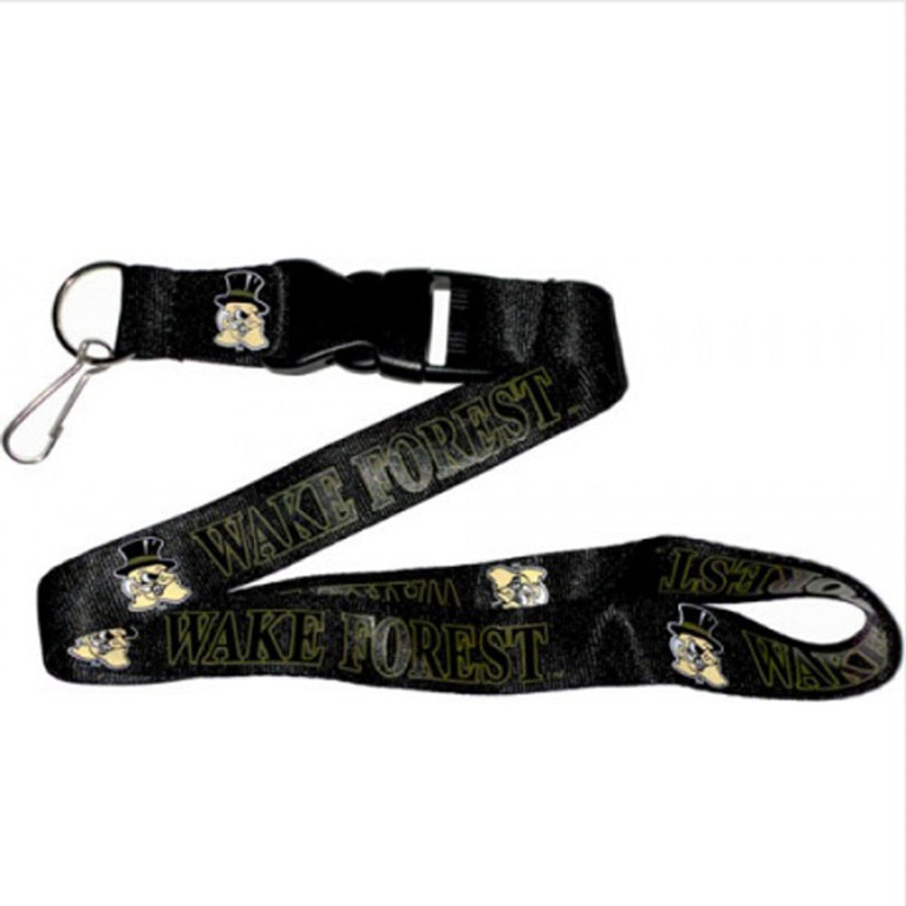 Wake Forest Demon Deacons Lanyard - Special Order - Sports Collectibles, Sports Memorabilia, Sports Fan Shop, Sports Gifts
