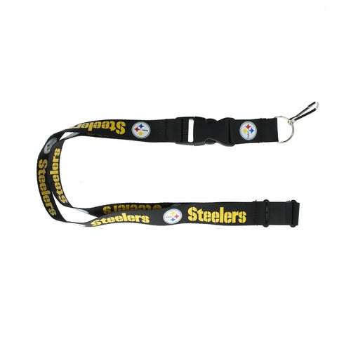 Pittsburgh Steelers NFL Football Lanyard Keychain - Sports Collectibles, Sports Memorabilia, Sports Fan Shop, Sports Gifts