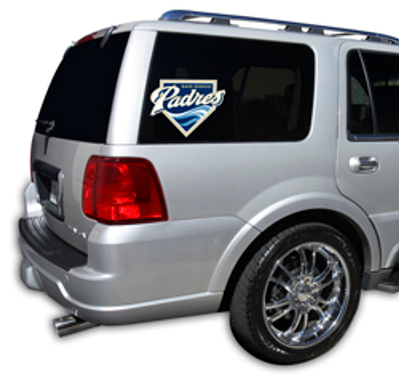 San Diego Padres Window Film Rear - Sports Collectibles, Sports Memorabilia, Sports Fan Shop, Sports Gifts