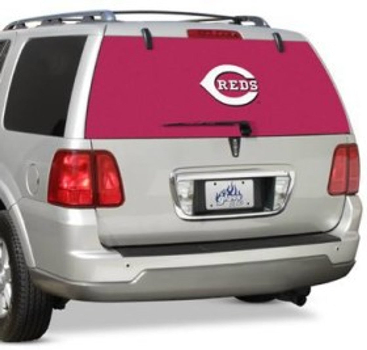 Cincinnati Reds Window Film Rear - Sports Collectibles, Sports Memorabilia, Sports Fan Shop, Sports Gifts