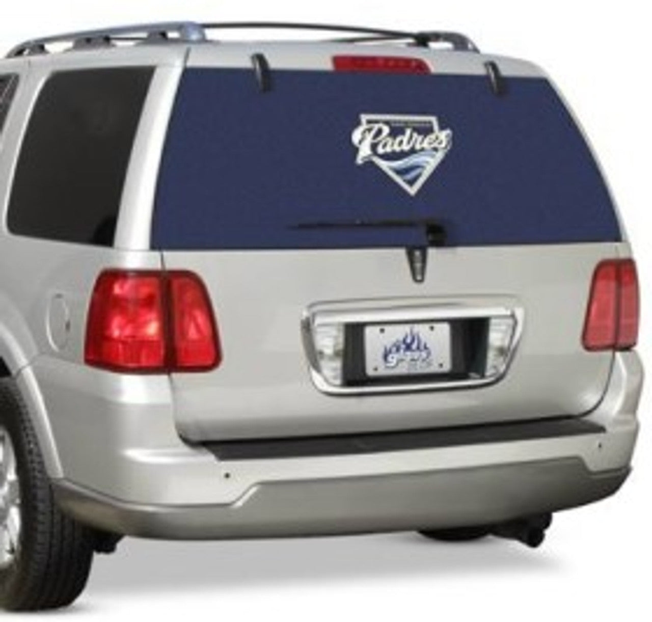 San Diego Padres Window Film Rear Alternate - Sports Collectibles, Sports Memorabilia, Sports Fan Shop, Sports Gifts