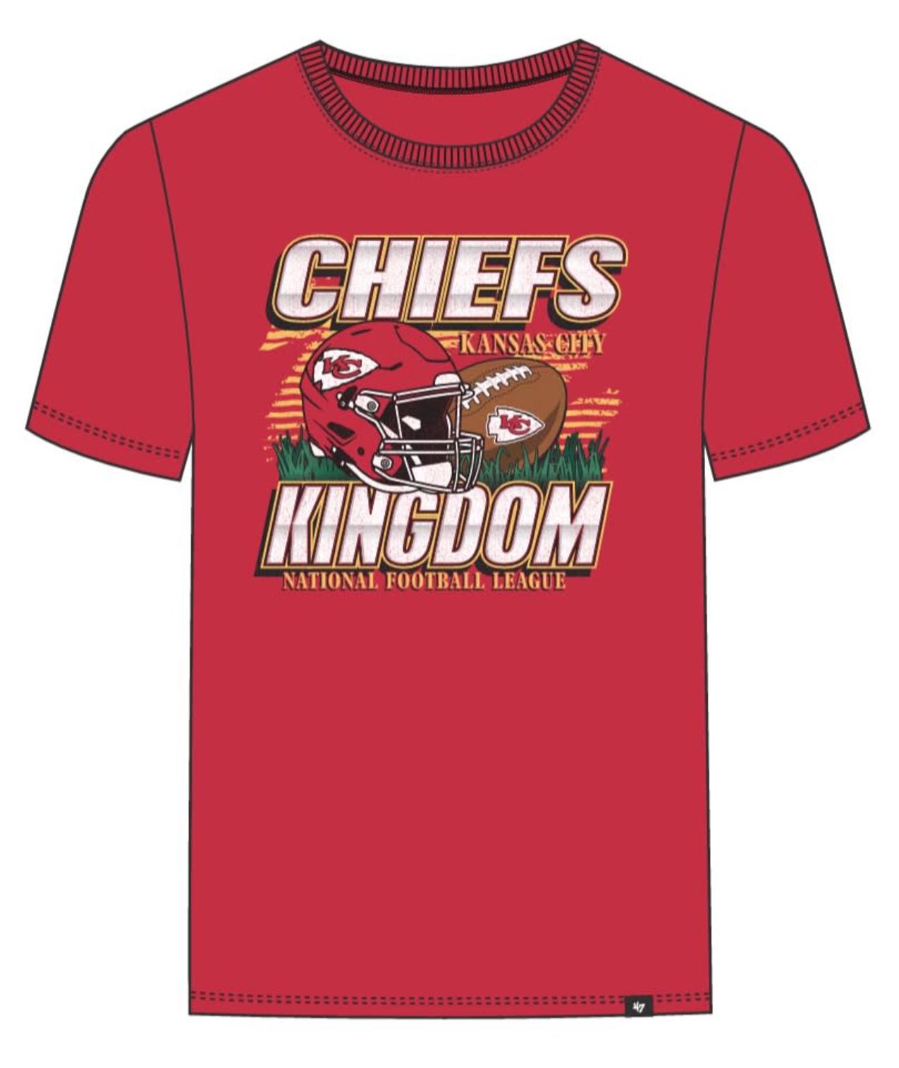Men's '47 Kansas City Chiefs Chiefs Kingdom Premier Franklin T-Shirt S-XXL - 757 Sports Collectibles