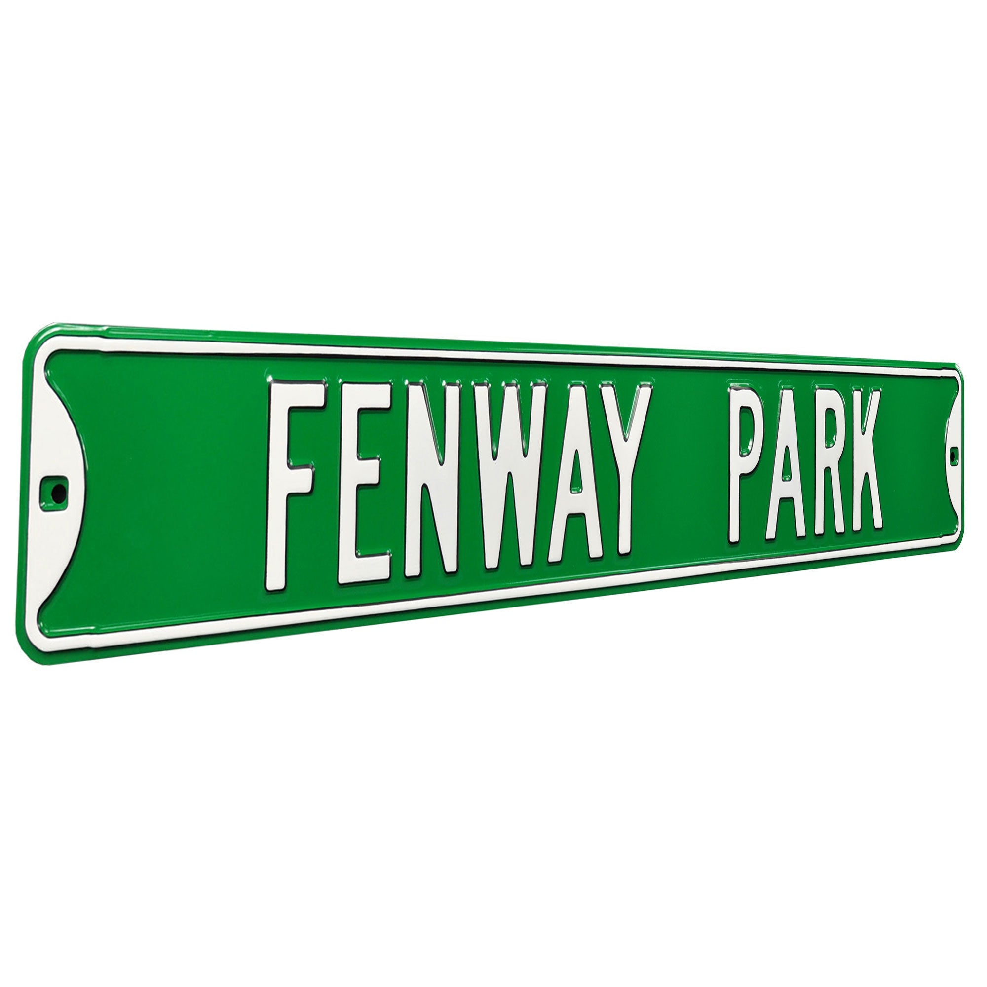 Boston Red Sox - FENWAY PARK - Green Embossed Steel Street Sign