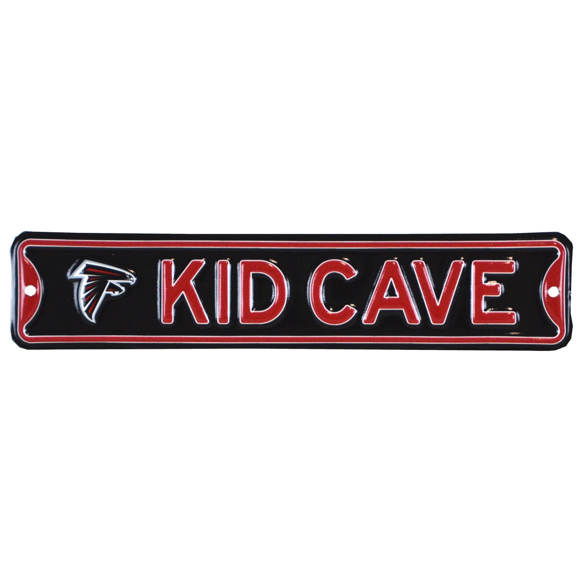 Atlanta Falcons - KID CAVE -Steel Embossed NFL Mini Street Sign
