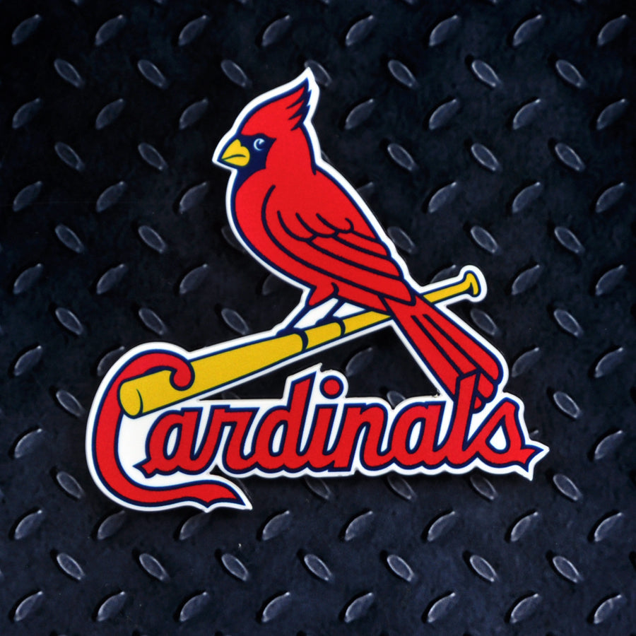 St. Louis Cardinals - Bird On Bat Steel Super Magnet