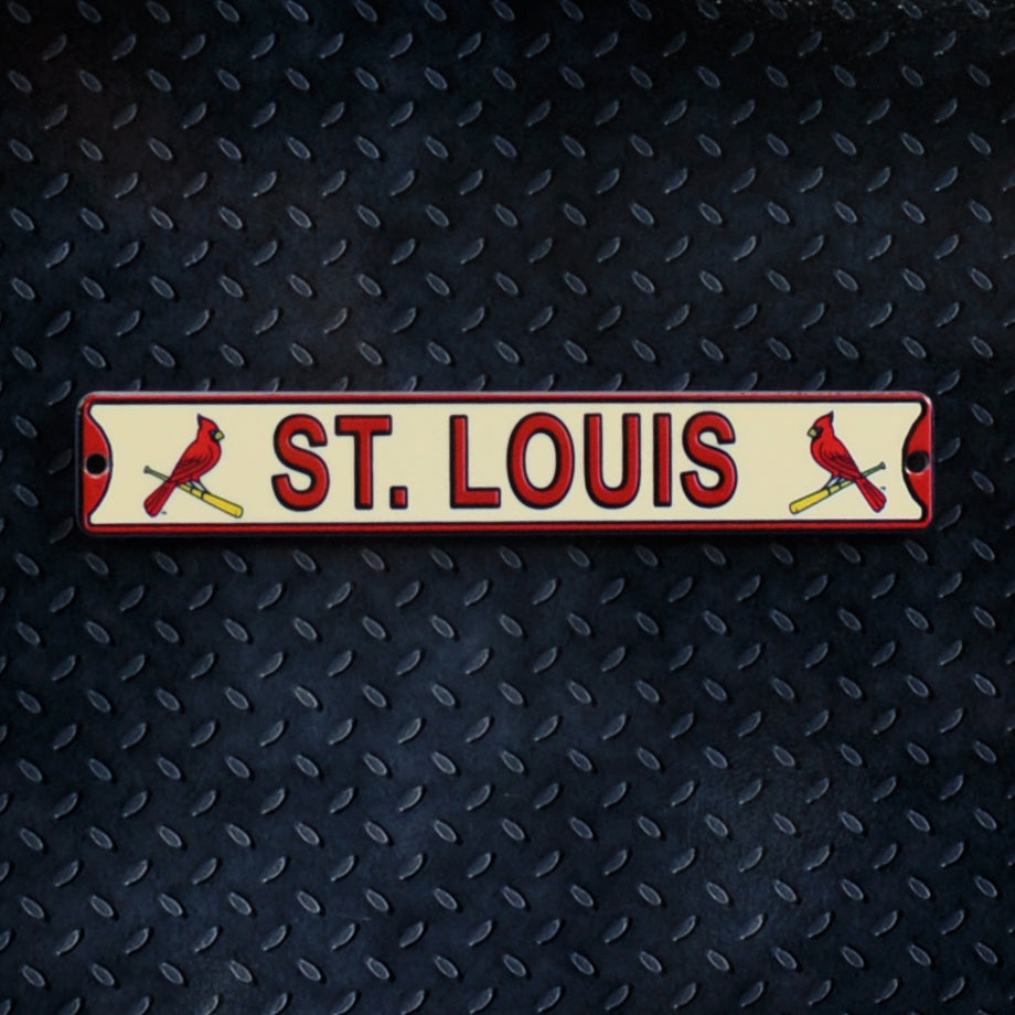 St. Louis Cardinals - St. Louis Ivory Steel Super Magnet