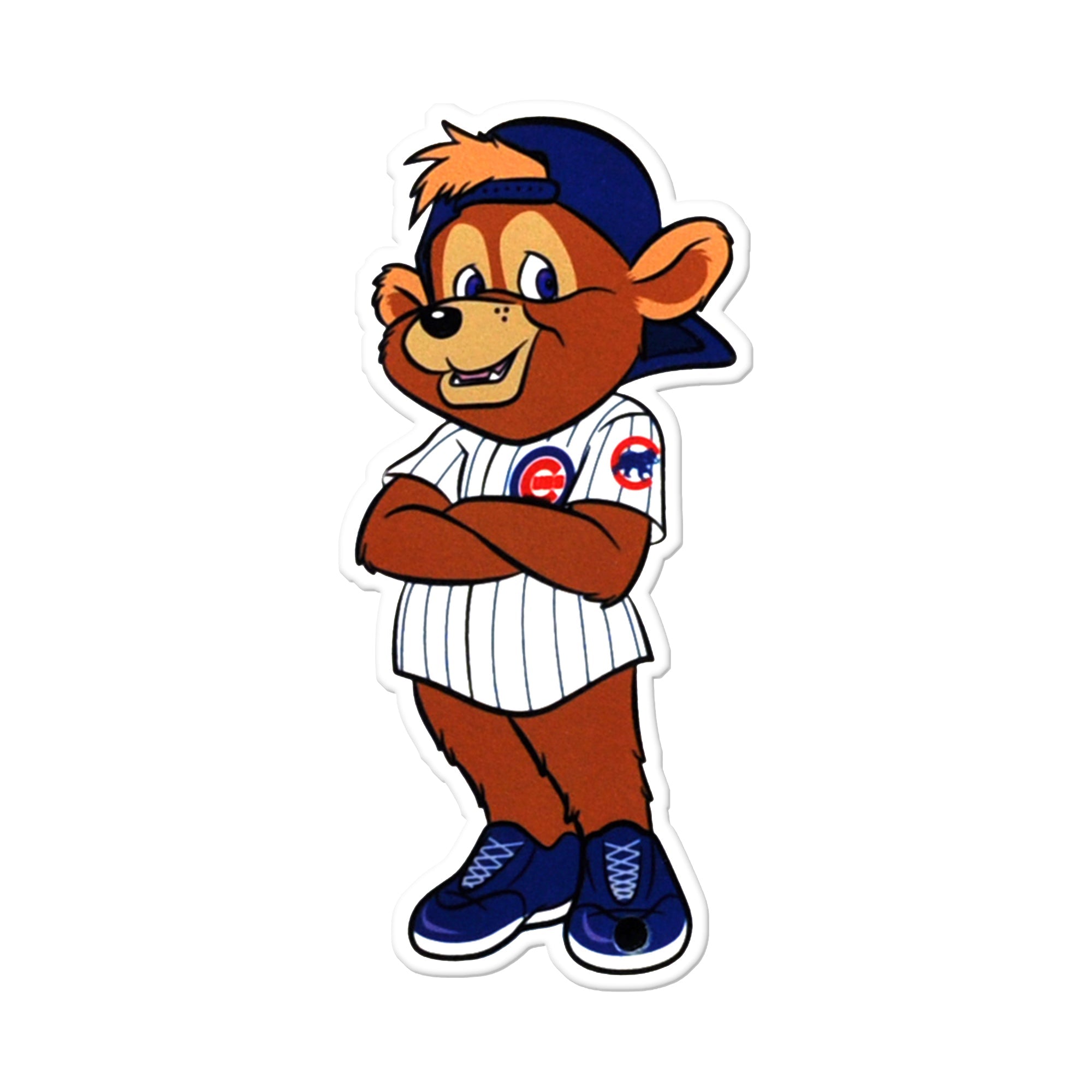 Chicago Cubs - Clark Standing Steel Super Magnet