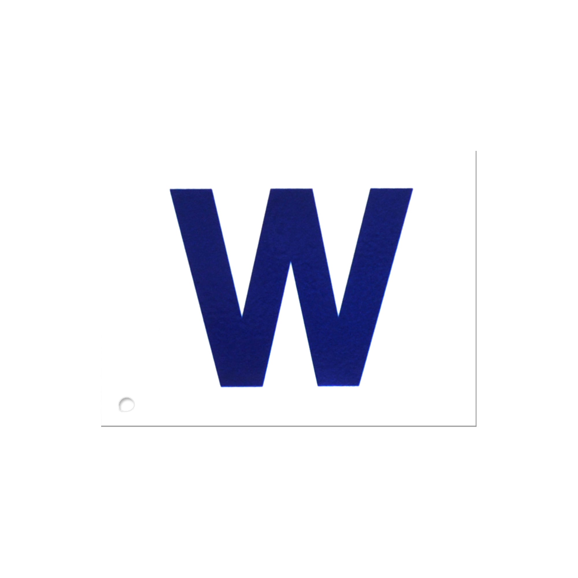 Chicago Cubs - W Flag Steel Super Magnet