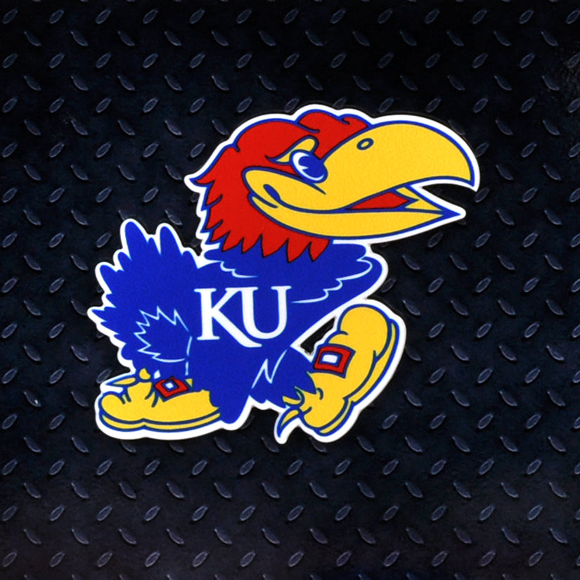 Kansas Jayhawks Steel Super Magnet