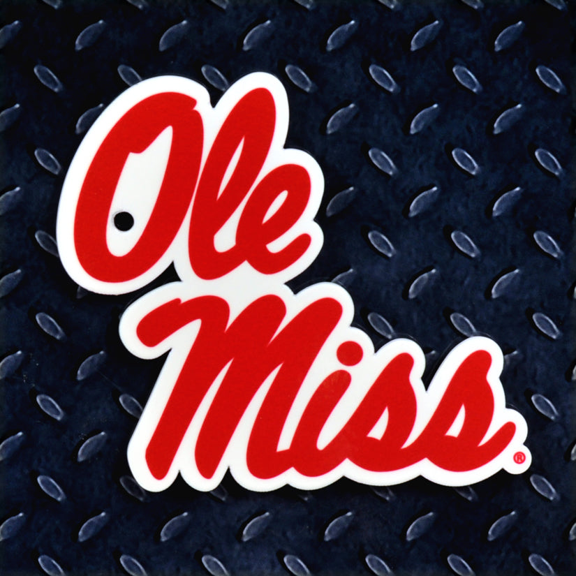 Ole Miss Rebels - Script Steel Super Magnet