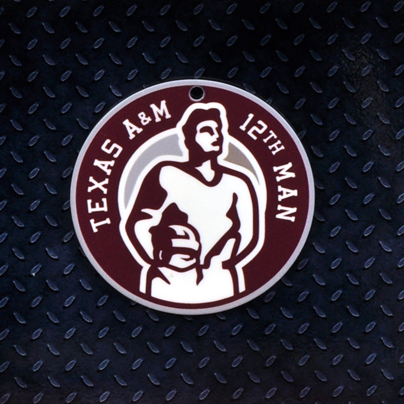 Texas A&M Aggies - 12th Man Steel Super Magnet