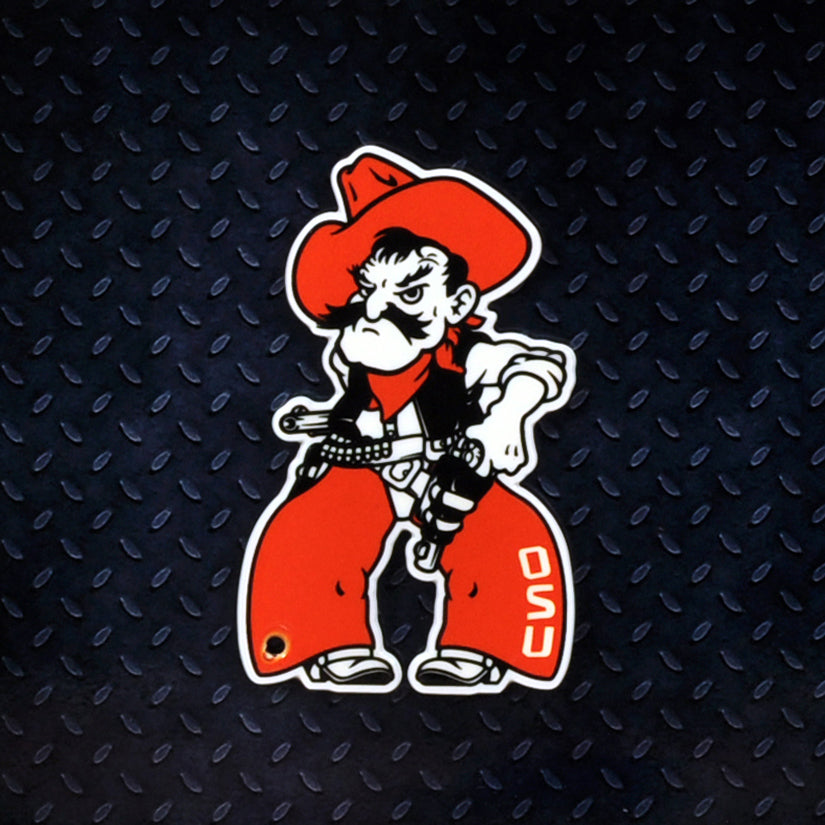 Oklahoma State Cowboys - Standing Pete Steel Super Magnet