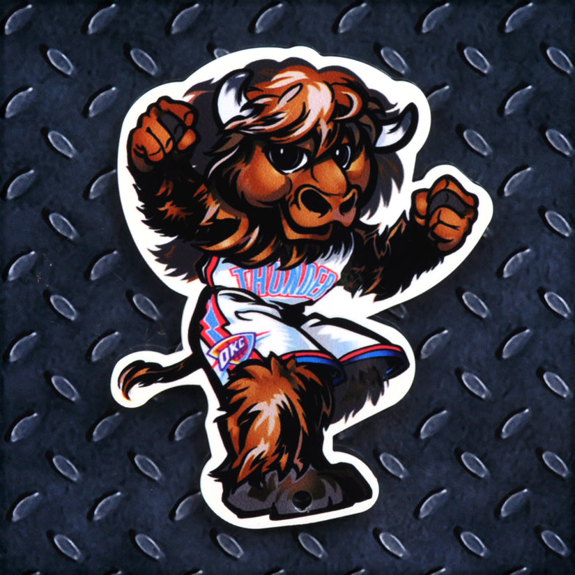 Oklahoma City Thunder - Rumble Steel Super Magnet