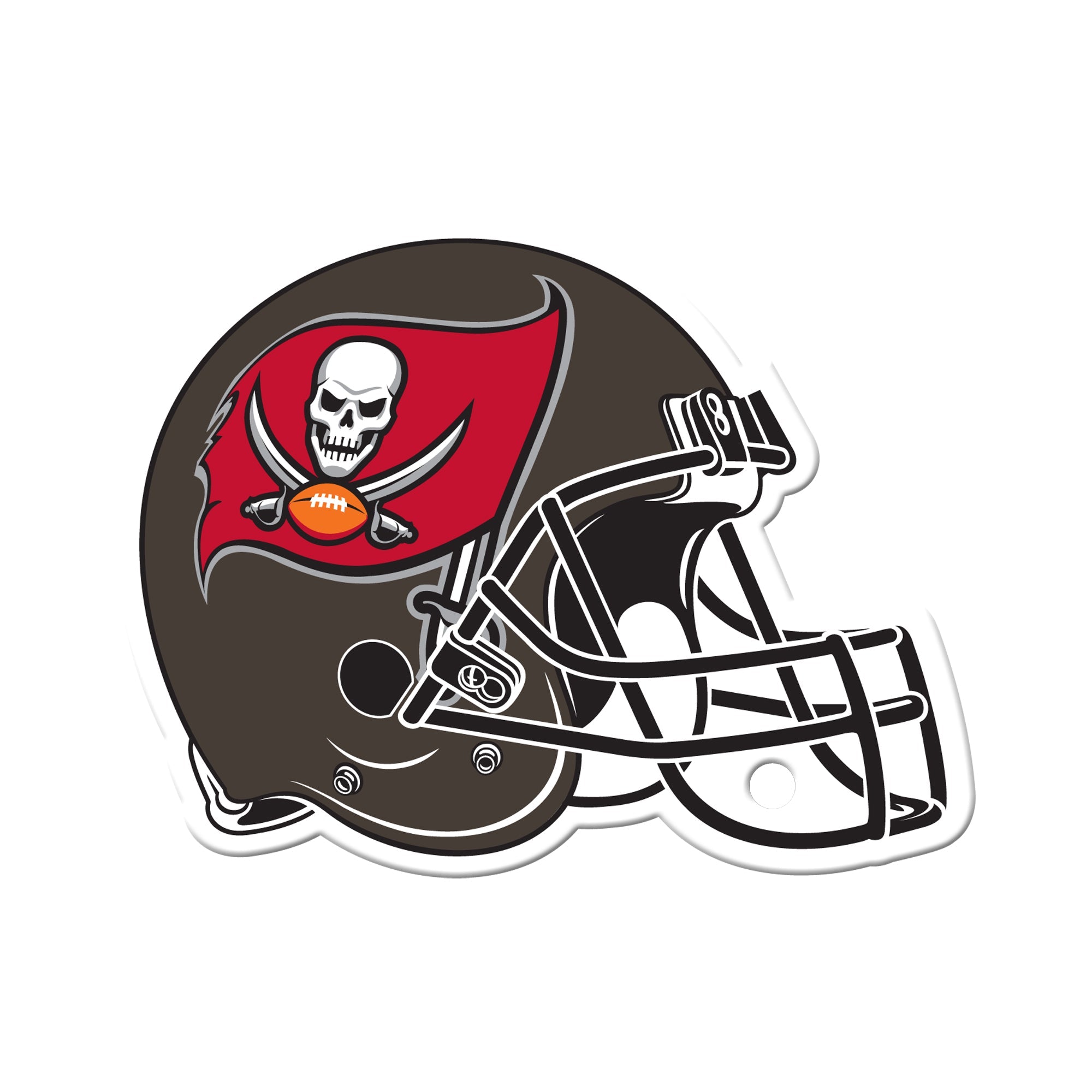 Tampa Bay Buccaneers - Helmet Steel Super Magnet