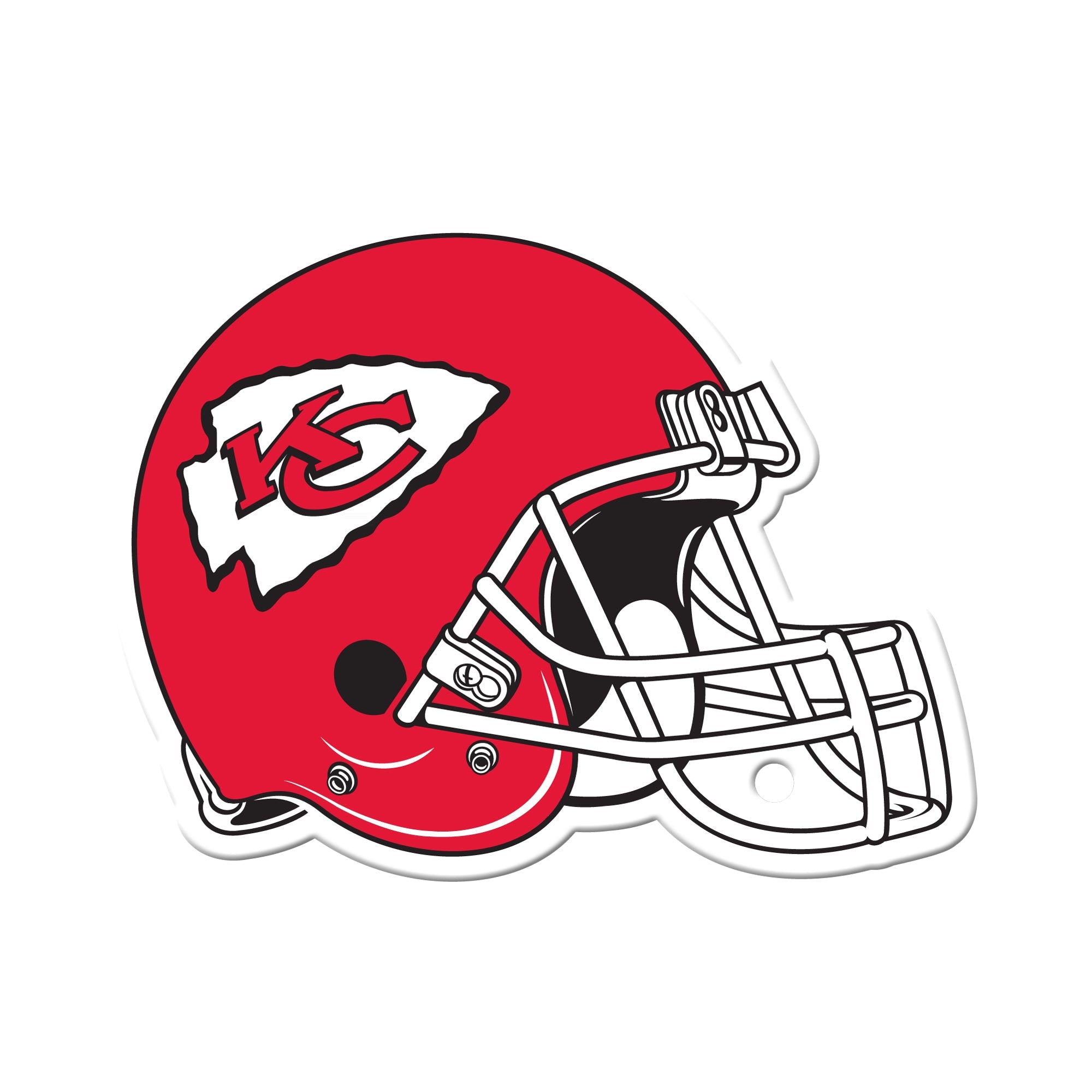 Kansas City Chiefs - Helmet Steel Super Magnet