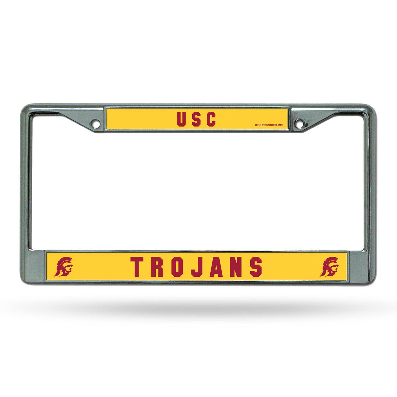 USC Trojans License Plate Frame Chrome Printed Insert - Sports Collectibles, Sports Memorabilia, Sports Fan Shop, Sports Gifts