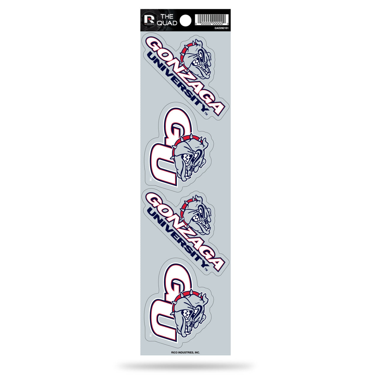 Gonzaga Bulldogs Decal The Quad Special Order - Sports Collectibles, Sports Memorabilia, Sports Fan Shop, Sports Gifts
