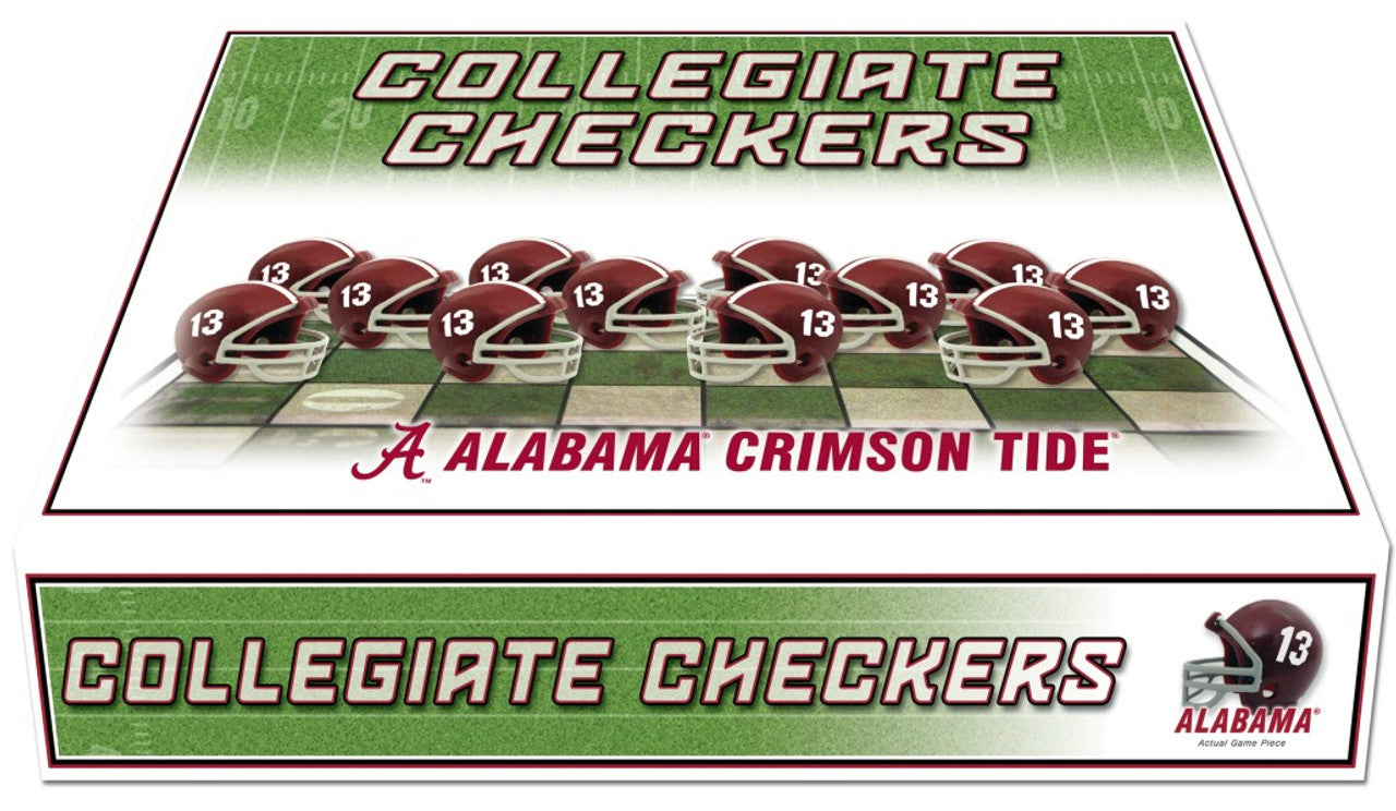 Alabama Crimson Tide Checker Set - Sports Collectibles, Sports Memorabilia, Sports Fan Shop, Sports Gifts