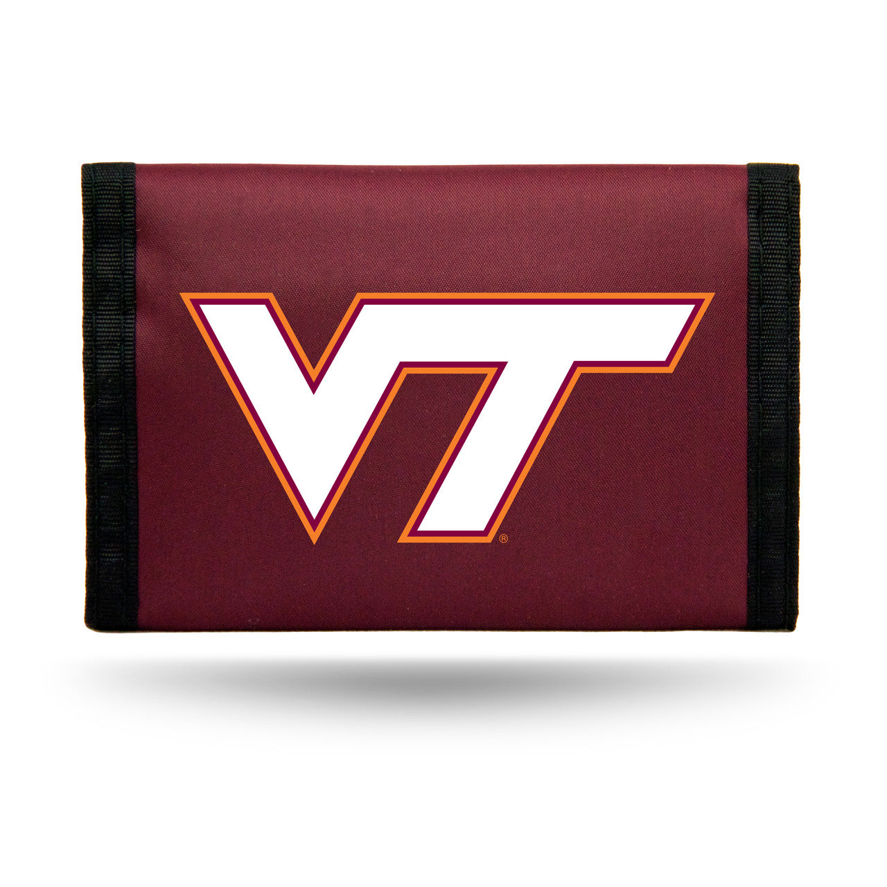 Virginia Tech Hokies Wallet Nylon Trifold - Special Order - Sports Collectibles, Sports Memorabilia, Sports Fan Shop, Sports Gifts