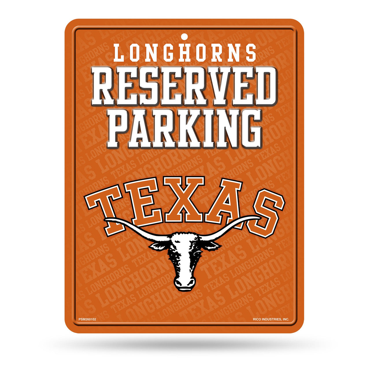 Texas Longhorns Sign Metal Parking 2019 - Sports Collectibles, Sports Memorabilia, Sports Fan Shop, Sports Gifts