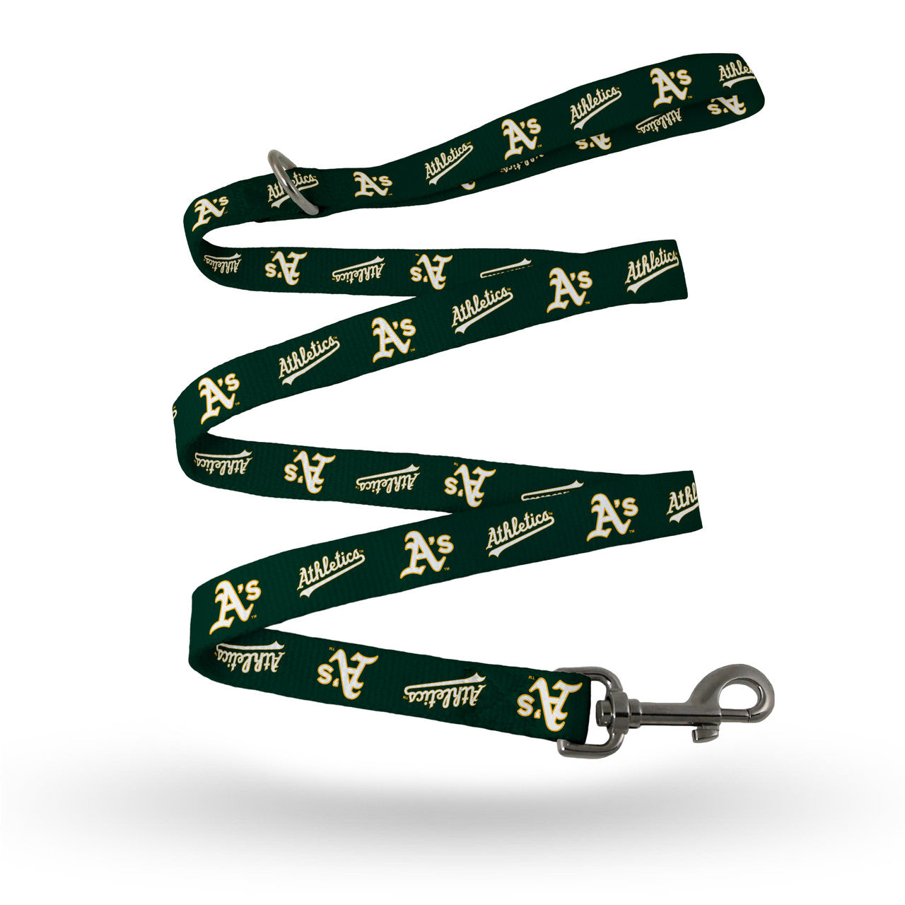 Oakland Athletics Pet Leash Size L/XL - Sports Collectibles, Sports Memorabilia, Sports Fan Shop, Sports Gifts